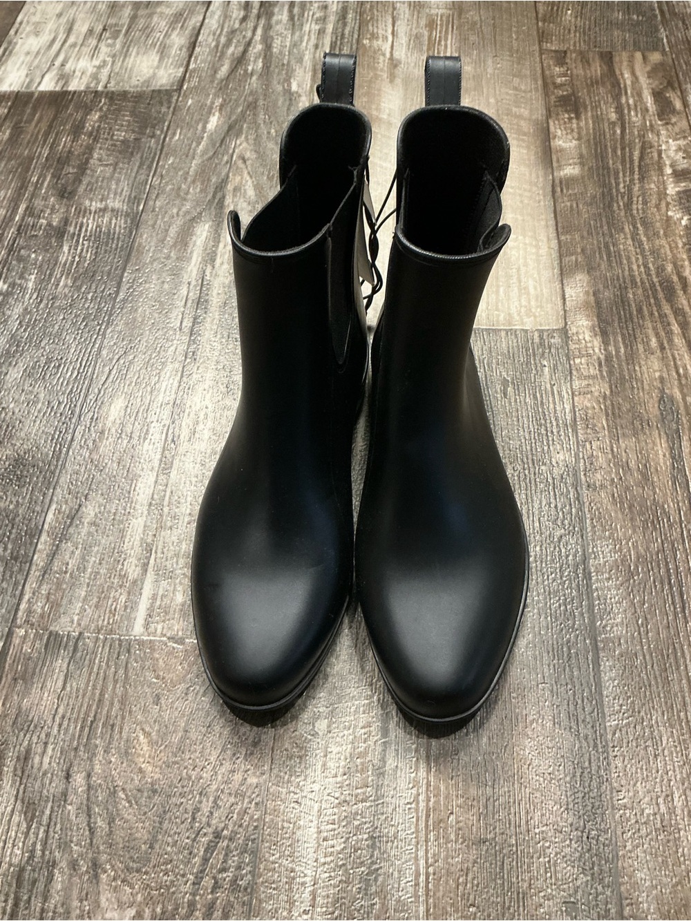 a new day Black Chelsea Rain Boots Size 7 - Picture 7 of 16